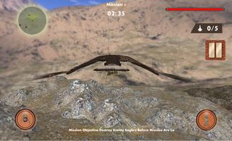 Eagle Bird sim Flight captura de pantalla 3