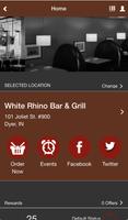 White Rhino Rewards Cartaz