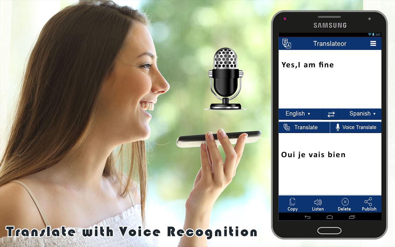 Голосовой переводчик голос голос