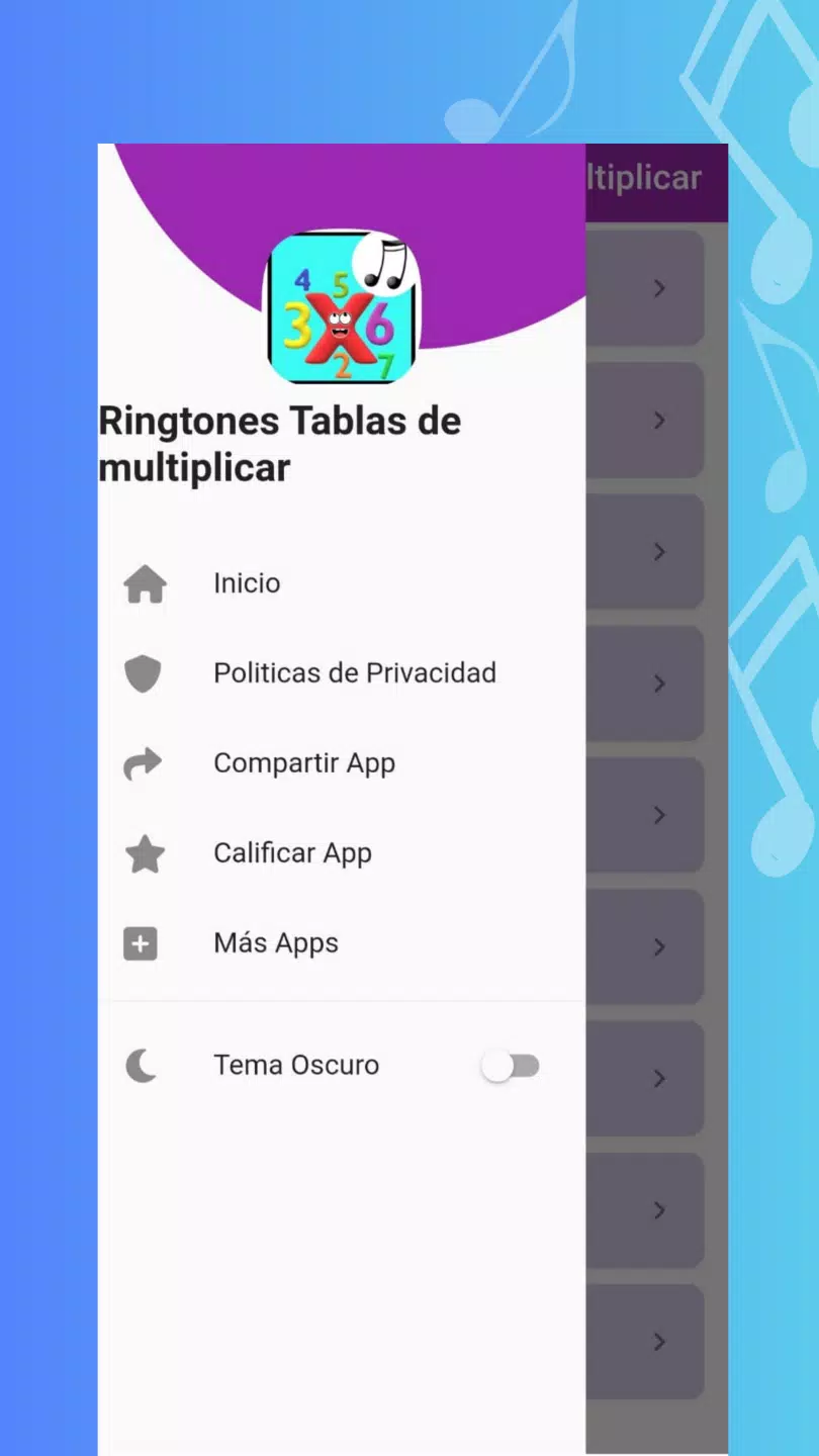 Descarga de APK de tablas de multiplicar musical para Android