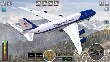 Simulateur d’avion, jeux 3D capture d'écran 1