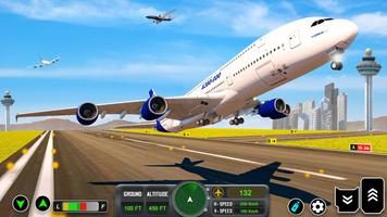 Simulator Game Pesawat poster