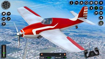 Pilot Simulator Airplane Games Cartaz