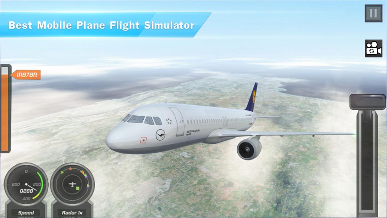 Реальный Самолет Летающий Simulator : Самолет Игры Для Андроид.