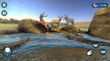 Hungry Animal Crocodile Games imagem de tela 1