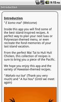 Hawaiian Recipes Free capture d'écran 1