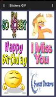 GIF Stickers Plakat