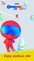 SKI FREE RIDE - Chill and slid Plakat