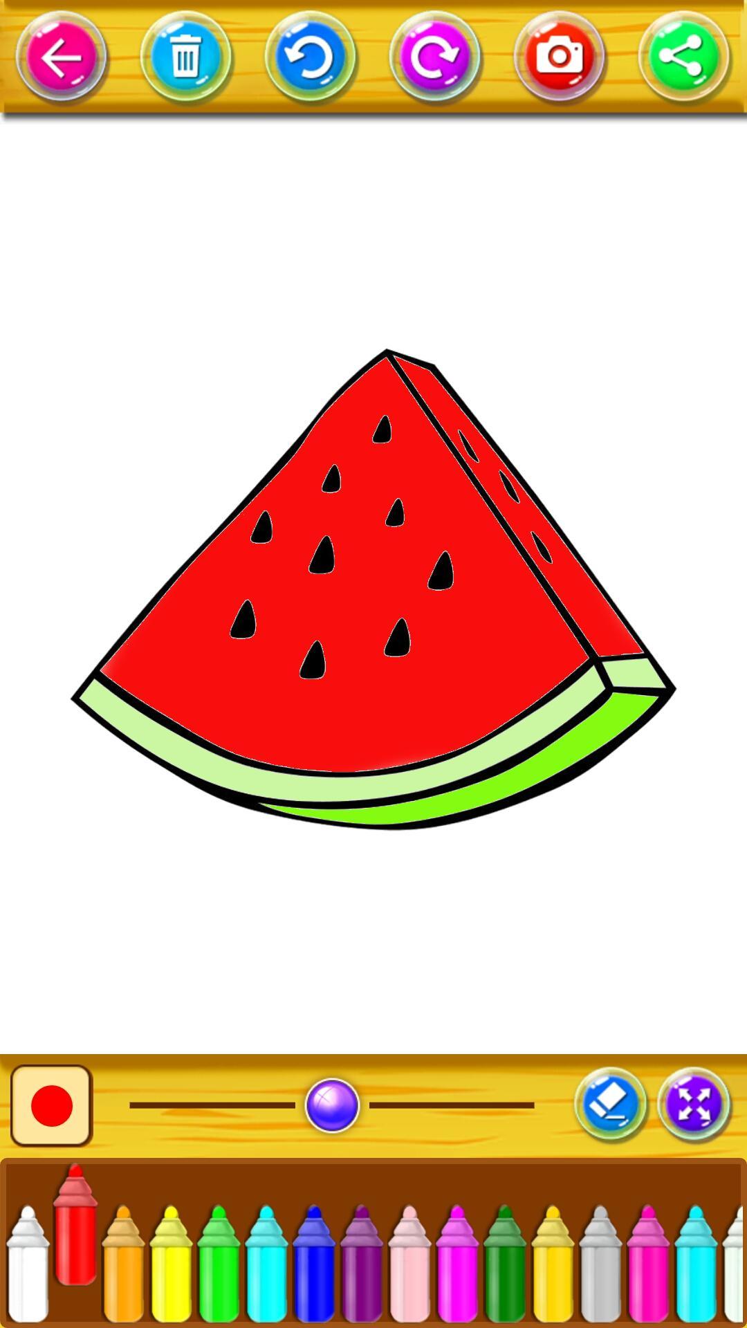 Mewarnai Buah buahan dan Buku Gambar for Android APK Download