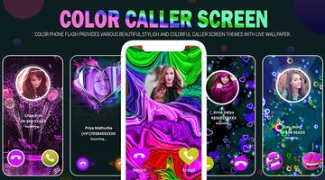 Color Call Flash - Call Screen скриншот 1