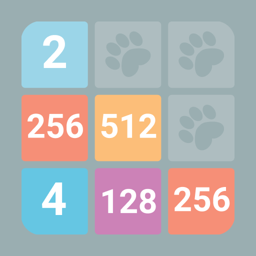 2048 - Logik-Puzzle für Gehirn mit Katzen