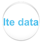 Mobile data if LTE connection simgesi