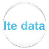 Mobile data if LTE connection simgesi