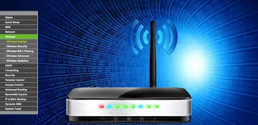 Any router-Configurazione WiFi