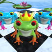 Frosch Damespiel