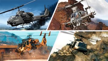 GunShipWar : Helicopter Strike ポスター