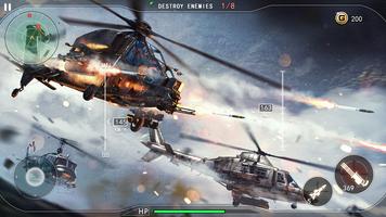 GunShipWar : Helicopter Strike اسکرین شاٹ 1