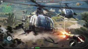 GunShipWar : Helicopter Strike captura de pantalla 2