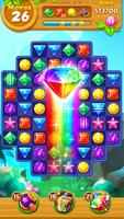 Jewels Track - Match 3 Puzzle تصوير الشاشة 1