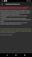 Ping Jogo Mobile: Anti-Lag PRO imagem de tela 3