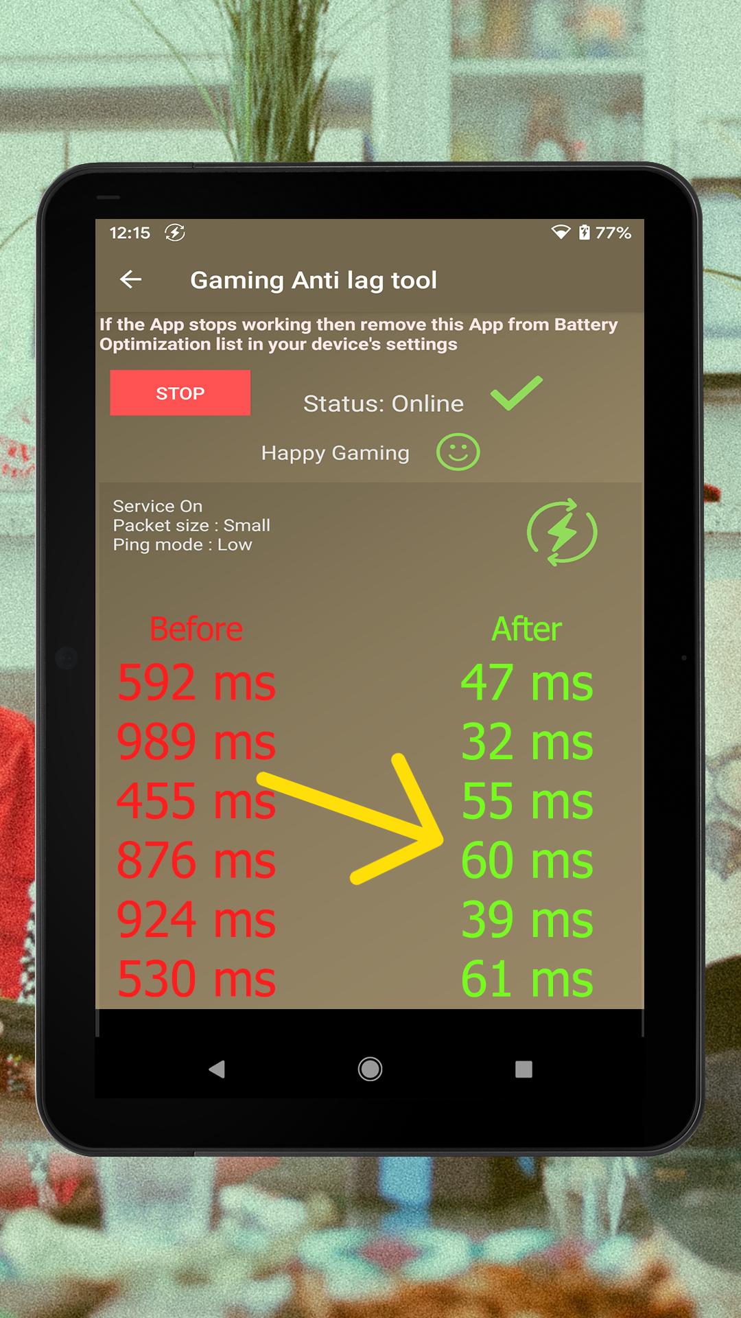 Скачать Мобильный Игровой Пинг APK для Android - Последняя Версия