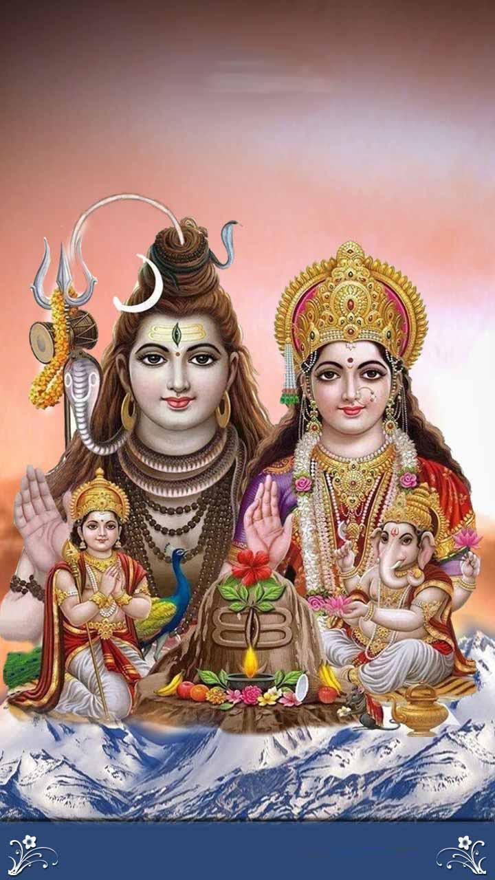 Shiva parvathi lord and