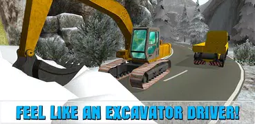 Snow Excavator Simulator 3D