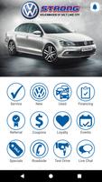 Strong Volkswagen plakat