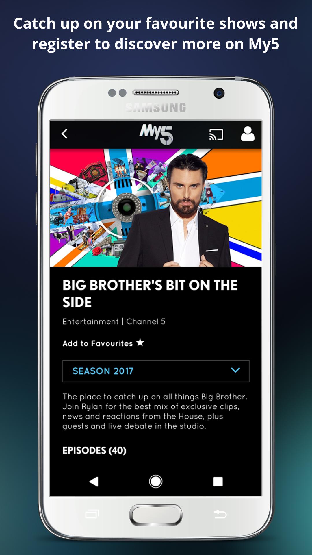 My5 For Android Apk Download - big brother live feeds 10 roblox