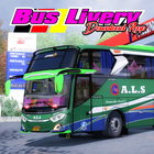 Bus Livery Download App أيقونة