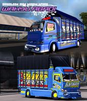 Download Mod Bussid Truk Wahyu Plakat