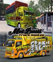 Mod Bussid Truck Contest Poster
