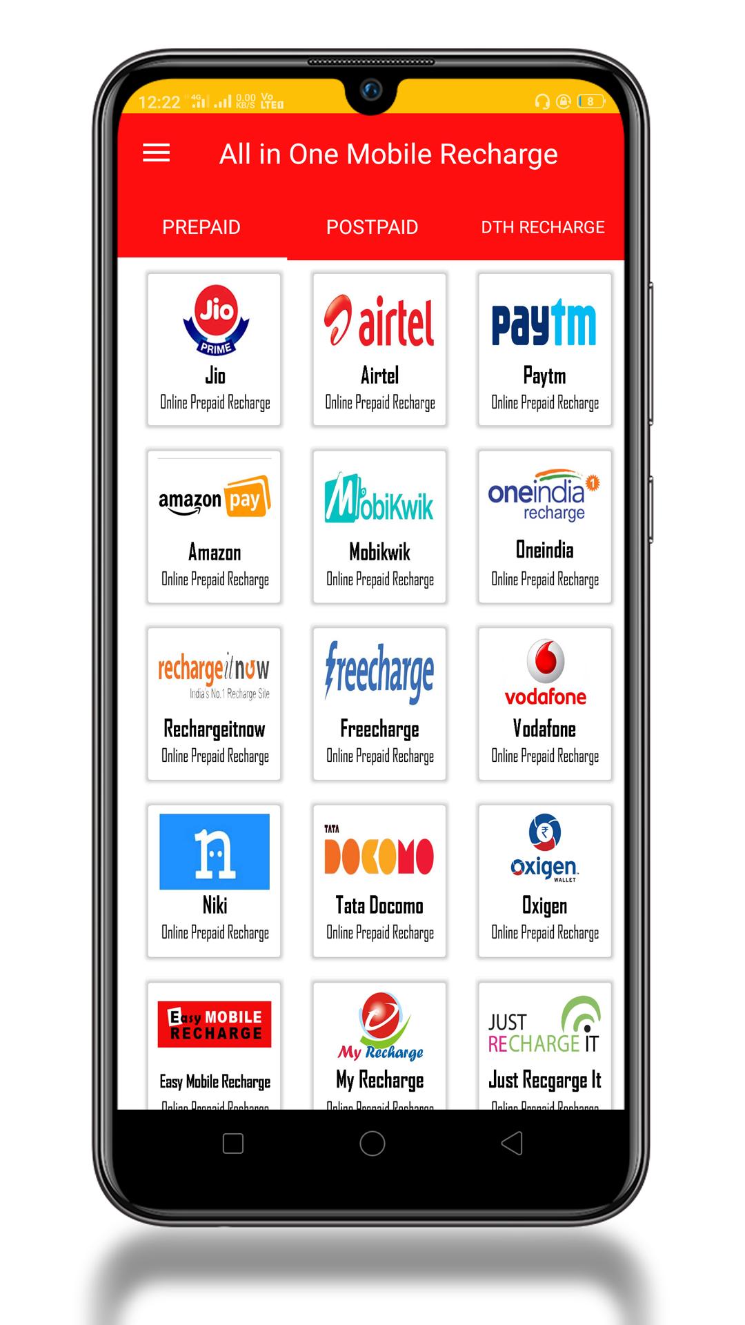 Mobile Recharge - All In One Mobile Recharge Для Андроид - Скачать APK