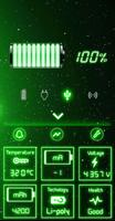 Battery Neon Widget اسکرین شاٹ 1