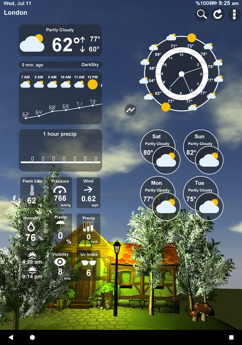 Animated 3D Weather screenshot 10