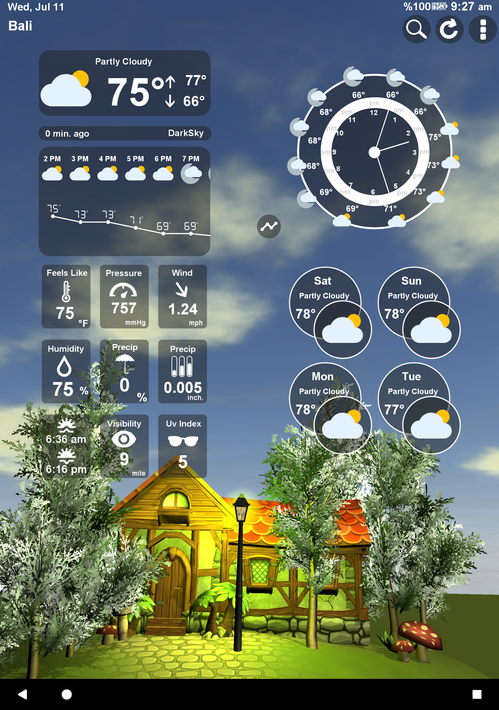 Animated 3D Weather screenshot 11