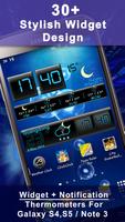 Weather Rise Clock plakat