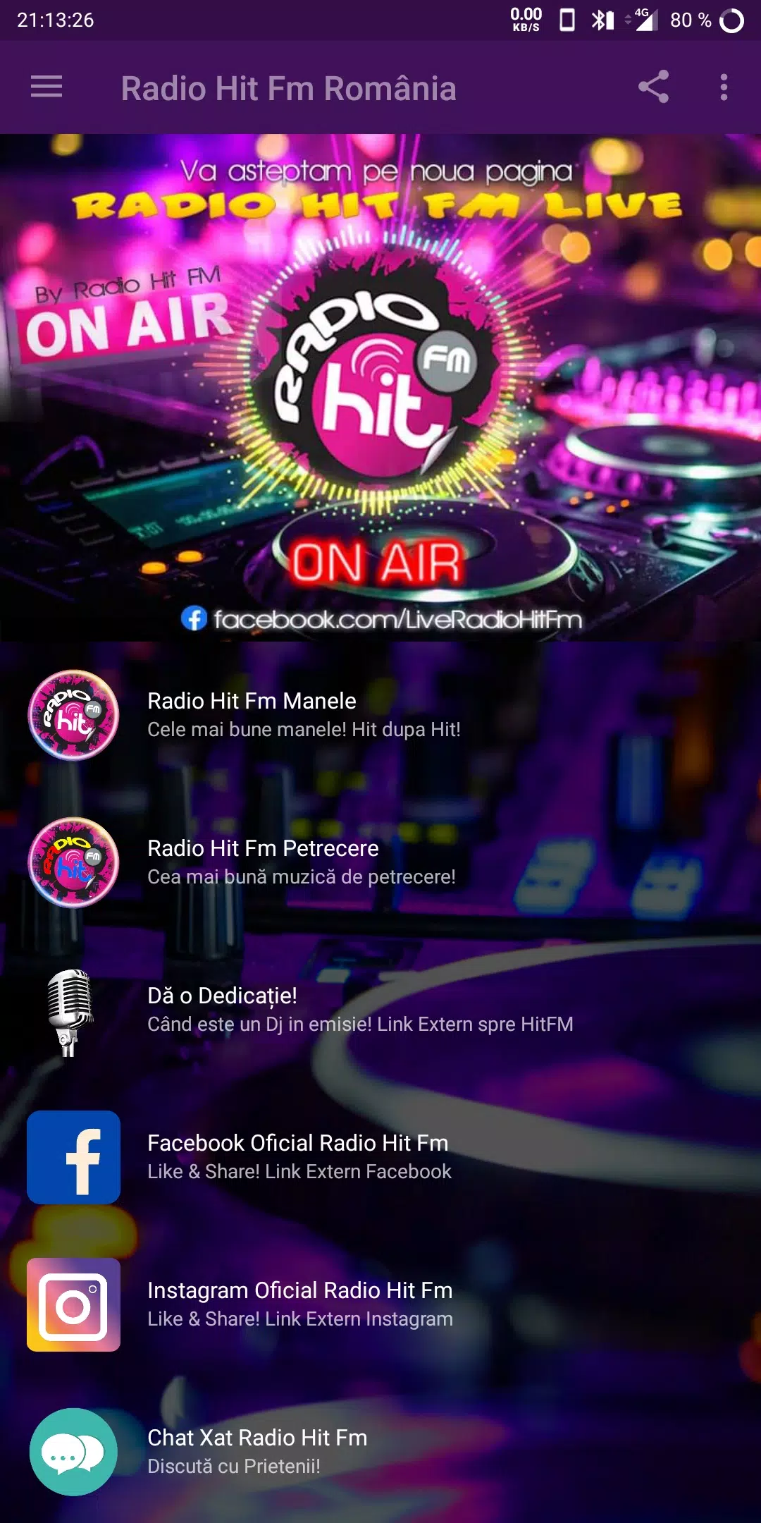 Descarga de APK de Radio Hit Fm Manele România para Android