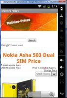 Mobile Prices captura de pantalla 1