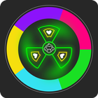 Color Fidget Spinner icono