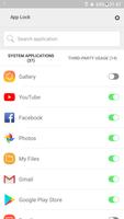 AppLock captura de pantalla 1
