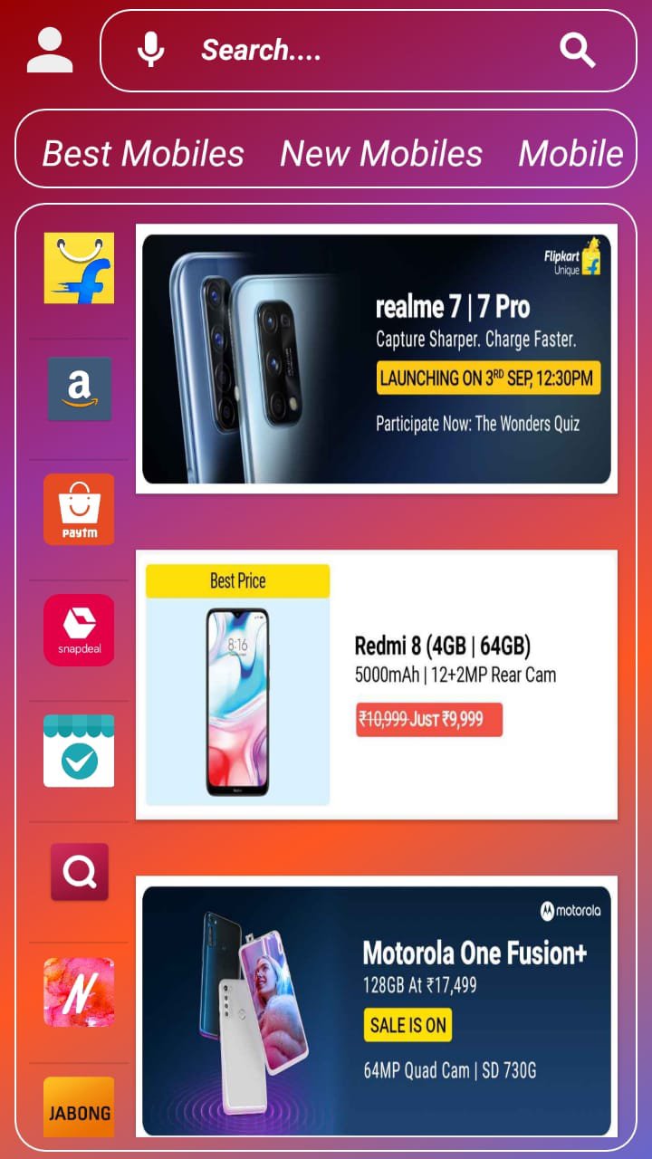 Online Mobiles Shopping App APK for Android Download