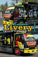 Livery Bussid Truk Canter Budak Rawit Poster