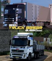 Mod Truck Besar Bussid 海報