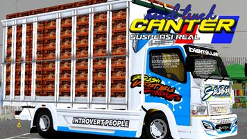 Mod Truck Canter Suspensi Real Affiche