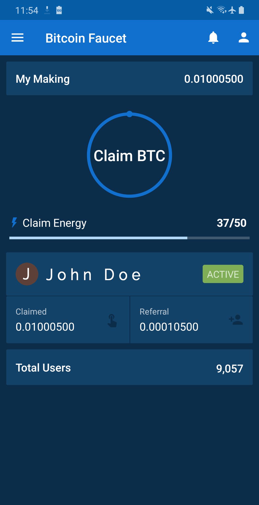 Bitcoin Faucet for Android - APK Download