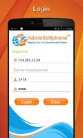 Adore Mobile  Softphone ảnh chụp màn hình 1