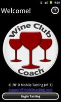 Wine Club Coach Affiche