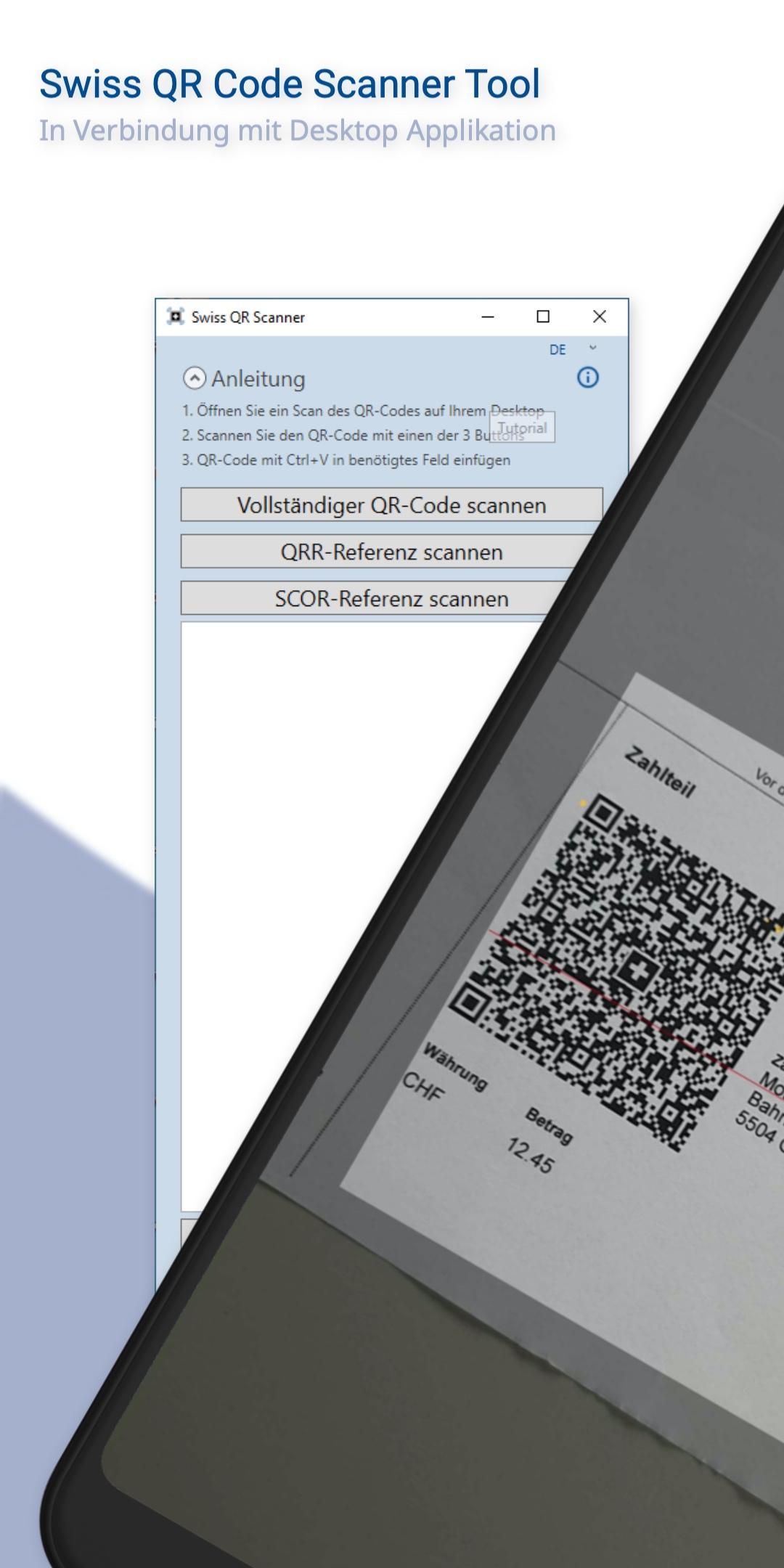 Swiss QR Scanner Tool for Android - APK Download