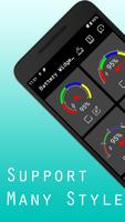 Battery Widget - Battery level تصوير الشاشة 2